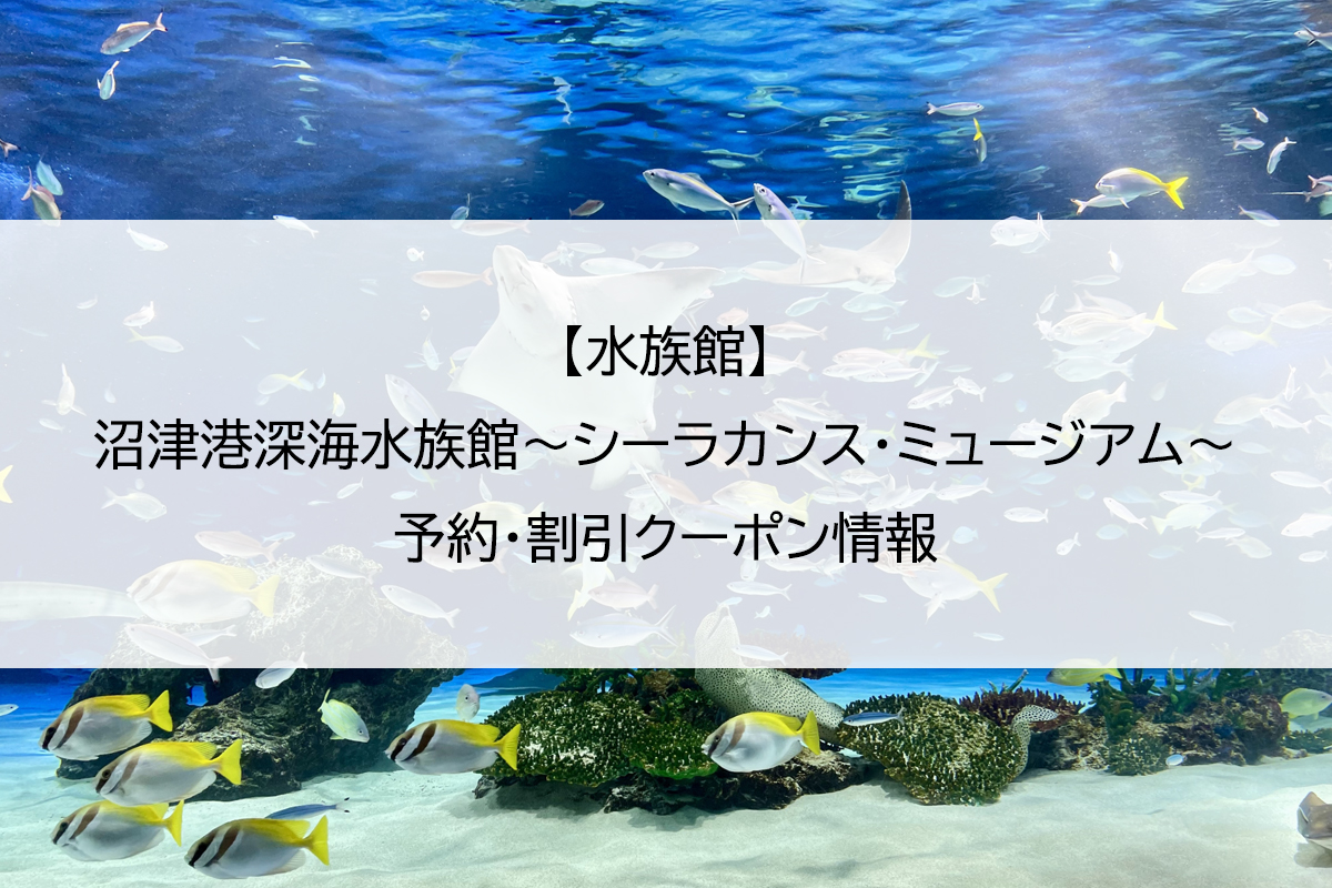 【水族館】沼津港深海水族館～シーラカンス・ミュージアム～｜予約・割引クーポン情報